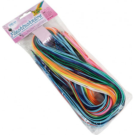 Folia - Scoubidous opak/transparent 100 Stück Folia - Scoubidous opak/transparent 100 Stück