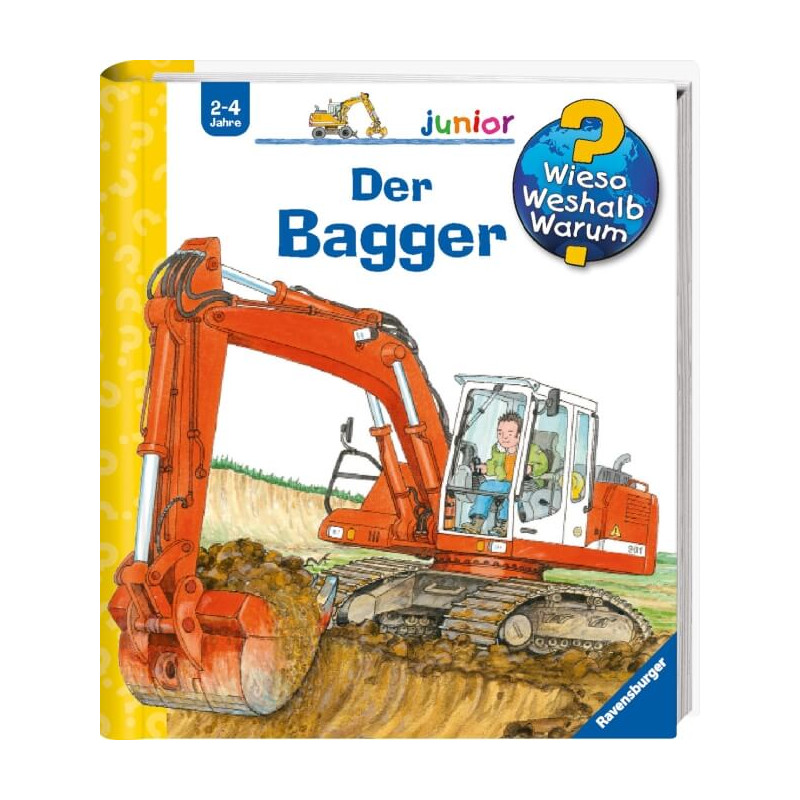 Ravensburger 32850 Wieso? Weshalb? Warum? junior 38: Der Bagger