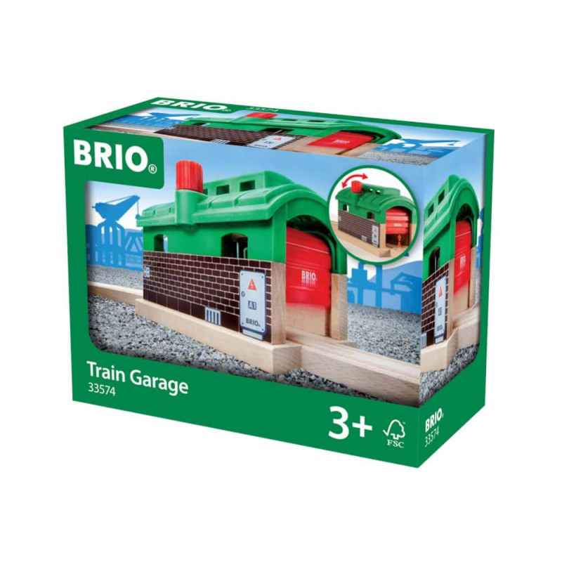BRIO 33574000 Lokschuppen mit Rolltor BRIO 33574000 Lokschuppen mit Rolltor