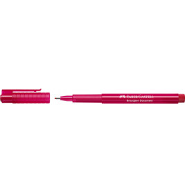 Faber-Castell Fineliner BROADPEN 1554 rot