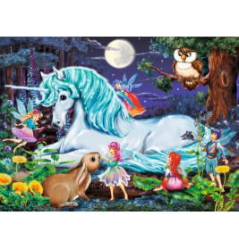 Ravensburger 107933  Puzzle Im Zauberwald 100 teile