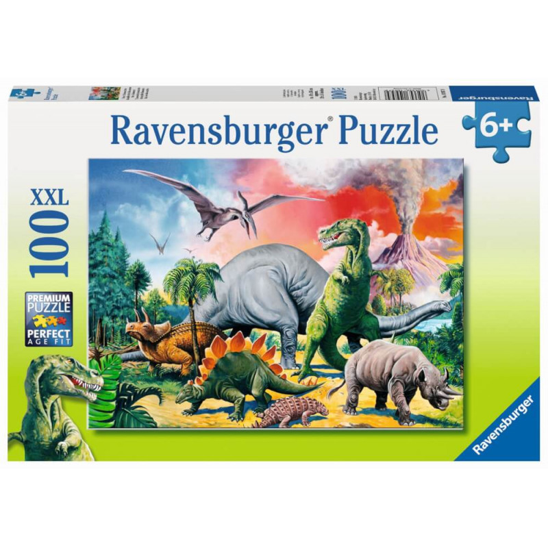 Ravensburger 109579  Puzzle Unter Dinosauriern 100 Teile