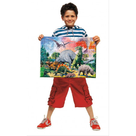 Ravensburger 109579  Puzzle Unter Dinosauriern 100 Teile