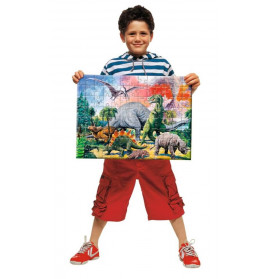 Ravensburger 109579  Puzzle Unter Dinosauriern 100 Teile