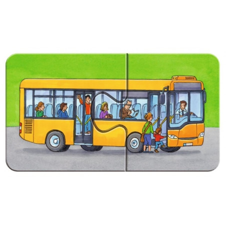 Ravensburger 073320 Puzzle Einsatzfahrzeuge 2, 4, 6, 8 Teile Ravensburger 073320 Puzzle Einsatzfahrzeuge 2, 4, 6, 8 Teile