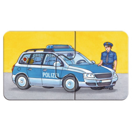Ravensburger 073320 Puzzle Einsatzfahrzeuge 2, 4, 6, 8 Teile Ravensburger 073320 Puzzle Einsatzfahrzeuge 2, 4, 6, 8 Teile