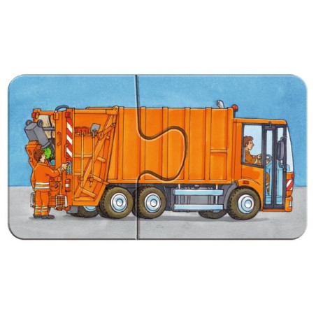 Ravensburger 073320 Puzzle Einsatzfahrzeuge 2, 4, 6, 8 Teile Ravensburger 073320 Puzzle Einsatzfahrzeuge 2, 4, 6, 8 Teile