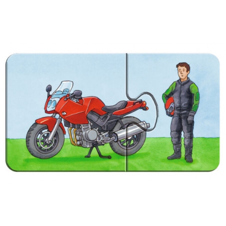 Ravensburger 073320 Puzzle Einsatzfahrzeuge 2, 4, 6, 8 Teile Ravensburger 073320 Puzzle Einsatzfahrzeuge 2, 4, 6, 8 Teile