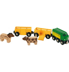 BRIO 33404002 Bauernhof-Zug