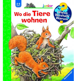 Ravensburger 32874 Wieso? Weshalb? Warum? junior 46: Wo die Tiere wohnen