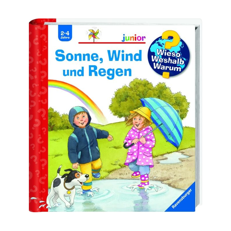 Ravensburger 32875 Wieso? Weshalb? Warum? junior 47: Sonne, Wind und Regen