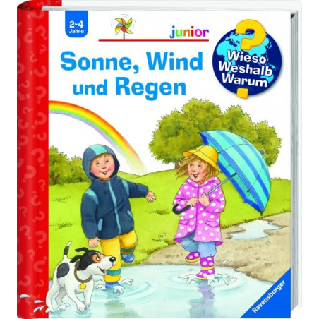 Ravensburger 32875 Wieso? Weshalb? Warum? junior 47: Sonne, Wind und Regen