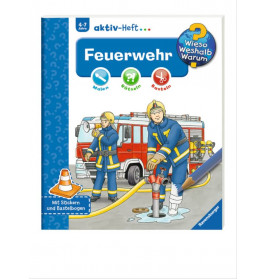 Ravensburger 32691 Wieso? Weshalb? Warum? aktiv-Heft Feuerwehr