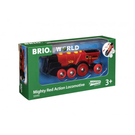 BRIO 33592000 Rote Lola Batterielok