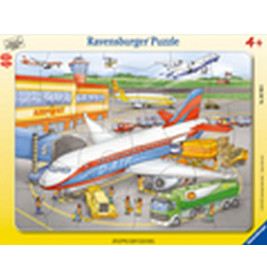 Ravensburger 67008  Rahmenpuzzle Kleiner Flugplatz 40 Teile