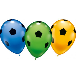 Ballons Fußball 6 Sück, Umfang 90-100cm