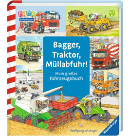Ravensburger 43407 Bagger, Traktor, Müllabfuhr!