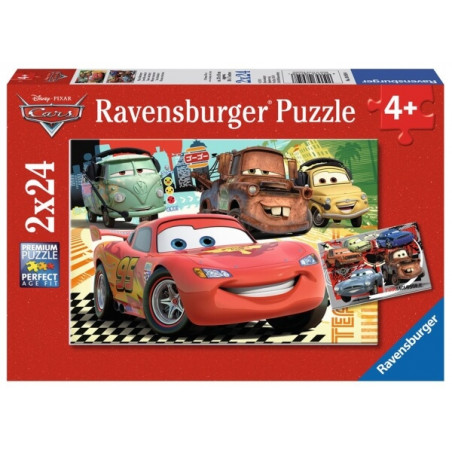 Ravensburger 89598  Puzzle Disney Cars Neue Abenteuer 2 x 24 Teile