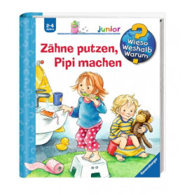 Ravensburger 32887 Wieso? Weshalb? Warum? Junior 52 Zähne putzen, Pipi machen