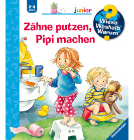 Ravensburger 32887 Wieso? Weshalb? Warum? Junior 52 Zähne putzen, Pipi machen