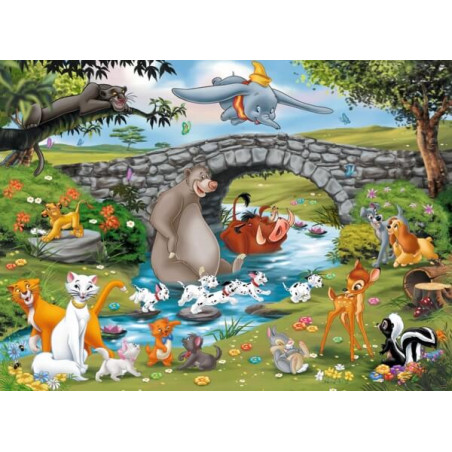 Ravensburger 109470  Puzzle Die Familie der Animal Friends 100 Teile