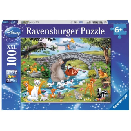 Ravensburger 109470  Puzzle Die Familie der Animal Friends 100 Teile