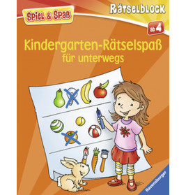 Ravensburger 55983 Kindergarten-Rätselspaß für unterwegs