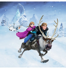 Ravensburger 92642  Puzzle Disney Die Eiskönigin Abenteuer im Winterland 3x49T