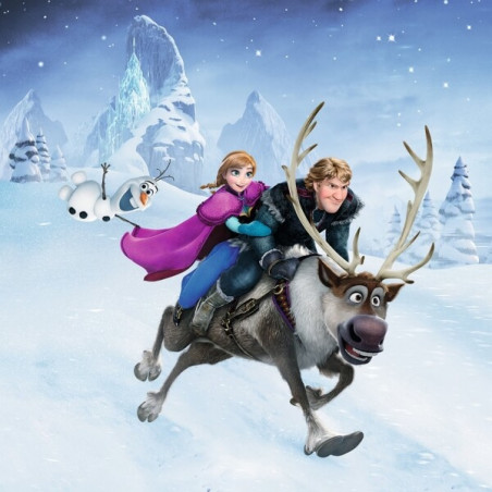 Ravensburger 92642  Puzzle Disney Die Eiskönigin Abenteuer im Winterland 3x49T