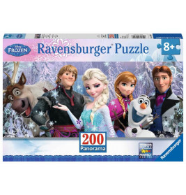 Ravensburger 128013  Puzzle Disney Eiskönigin Arendelle im ewigen Eis 200 T.