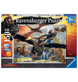 Ravensburger 100156  Puzzle Dragons Drachenzähmen leicht gemacht 150 Teile