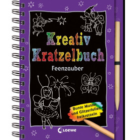 Loewe Kreativ-Kratzelbuch Feenzauber