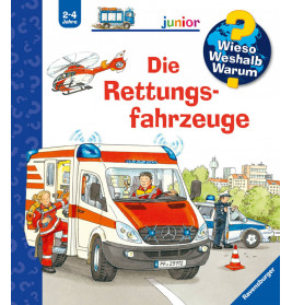 Ravensburger 32890 Wieso? Weshalb? Warum? junior Band 23: Rettungsfahrzeuge