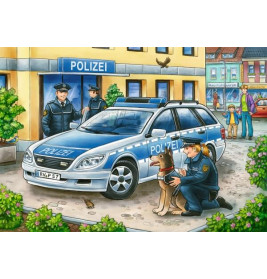 Ravensburger 75744  Puzzle Polizei und Feuerwehr 2 x 12 Teile