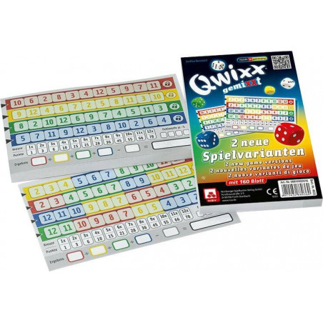 NSV Qwixx gemiXXt - Zusatzblöcke 2er Pack