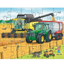 HABA Puzzles Traktor und Co.