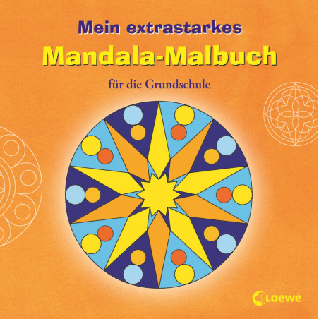 Loewe Mein extrastarkes Mandala-Malbuch GS orange