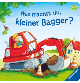 Ravensburger 43526 Was machst du, kleiner Bagger?