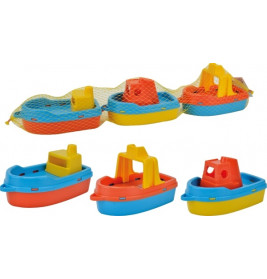 Simba Mini Boote, Länge ca. 15cm, 3 Stück im Netz
