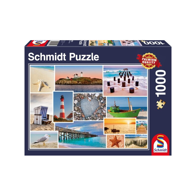 Schmidt Spiele Puzzle Am Meer 1000 Teile