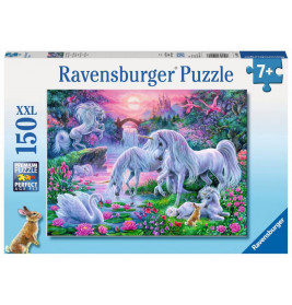Ravensburger 100217  Puzzle Einhörner im Abendrot  150 Teile