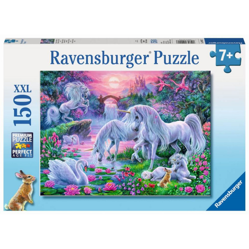 Ravensburger 100217  Puzzle Einhörner im Abendrot  150 Teile