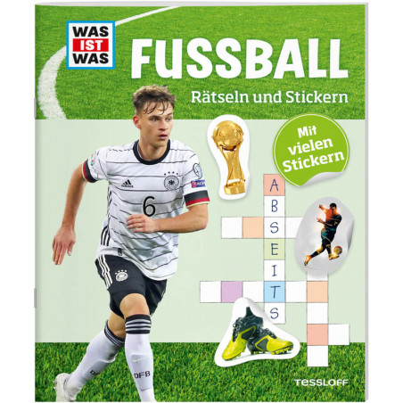 Tessloff WAS IST WAS Rätseln und Stickern: Fußbal