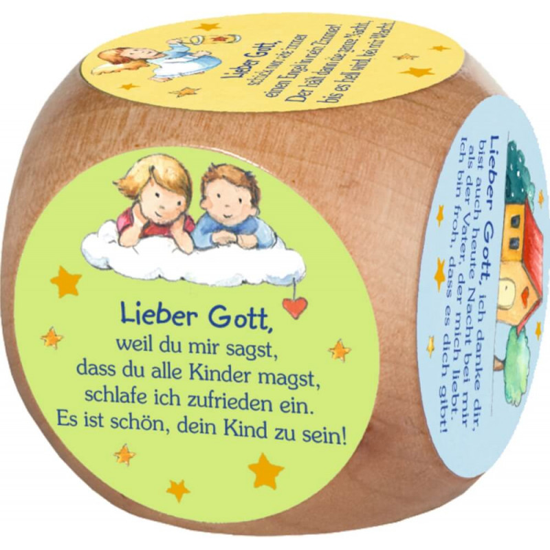 Mein Gebetswürfel zur guten Nacht
