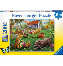 Ravensburger 128280 Puzzle: Entdecker auf vier Pfoten 200 Teile