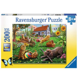 Ravensburger 128280 Puzzle: Entdecker auf vier Pfoten 200 Teile