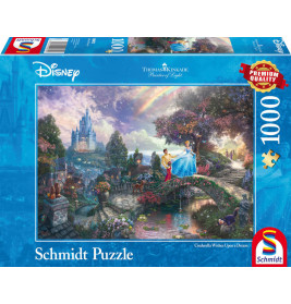 Schmidt Spiele Puzzle Thomas Kinkade Disney Cinderella 1000 Teile