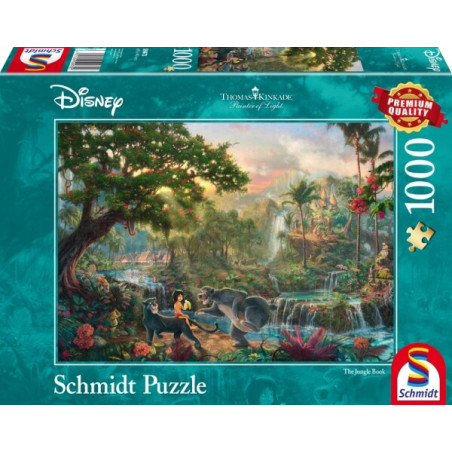 Schmidt Spiele Puzzle Thomas Kinkade Disney Das Dschungelbuch 1000 Teile