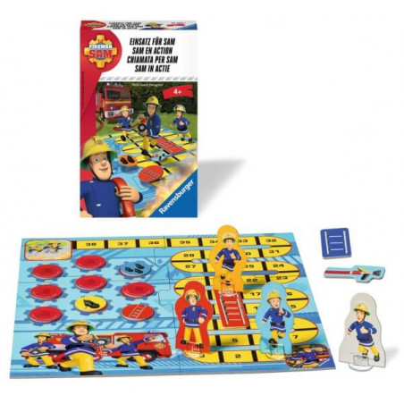 Ravensburger 234301 Feuerwehrmann Sam Einsatz für Sam Mitbringspiel
