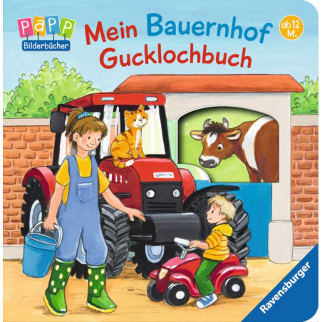 Ravensburger 43617 Mein Bauernhof Gucklochbuch